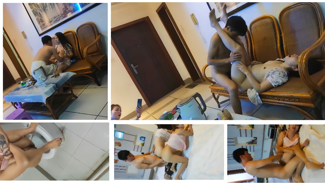 今夜玩换妻 两对良家夫妻 一个单男 沙发床上轮番激战 少妇们尽情释放心中欲望2