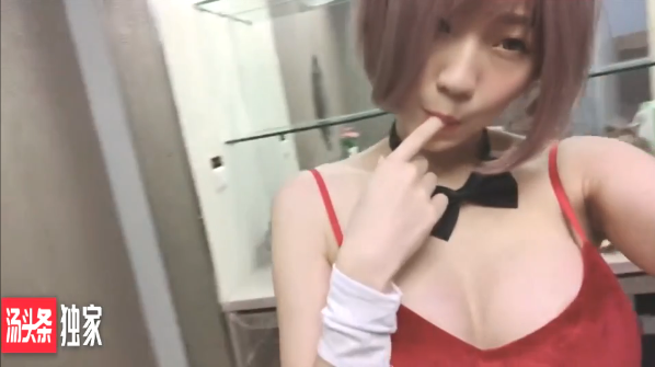 （兔女郎色诱）打电话叫来兔女郎，乖巧听话服务热烈-2