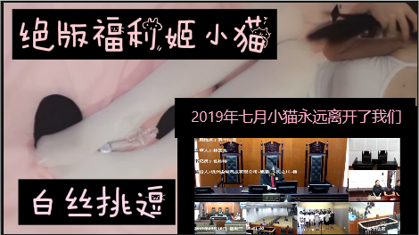 ②被逮捕的绝版福利姬小猫！（白丝挑逗）