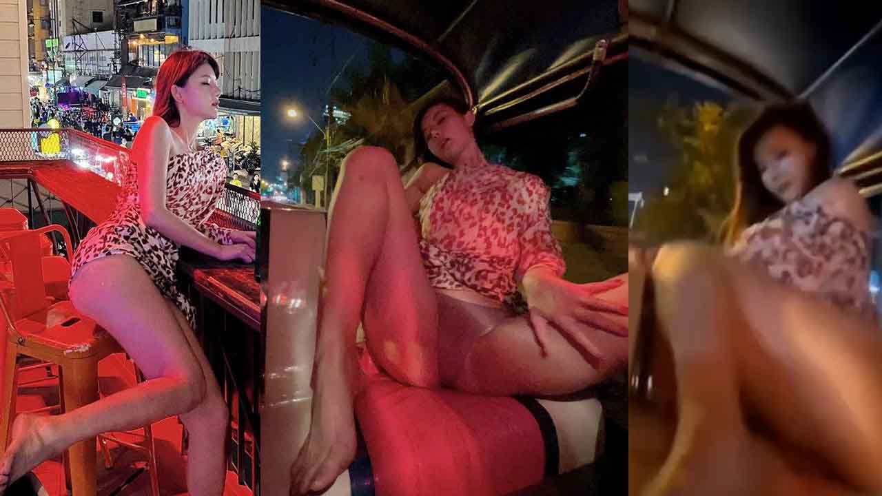 #吃瓜 #阿朱 #御姐 #母狗 #户外 #露出 在泰国发骚的最新小视频 ，大家想不想看阿朱被操的小视频啊 ？？？