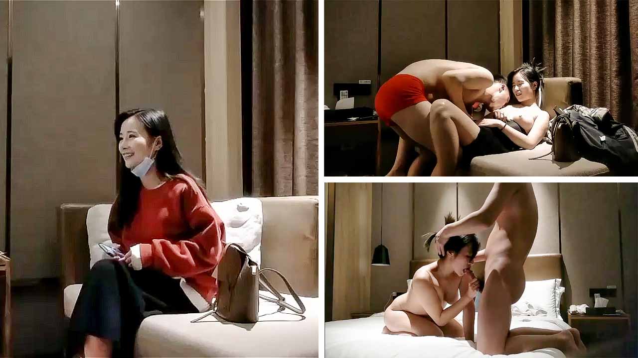 ②约红衣甜美萌妹啪啪，对白有趣，妹子还想嫁个好老公呢