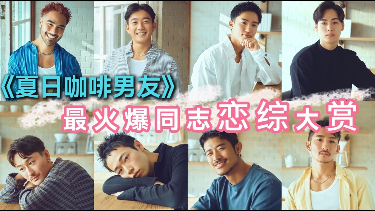 《夏日咖啡男友》：男同必修课跟着恋综学钓男人, 曾经日本男人让我冷风吹进我的洞#同志 #恋爱综艺 #同性恋