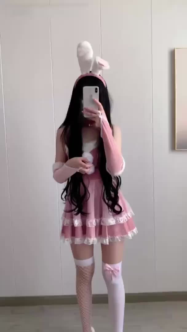 软糯小兔装 | 甜美系 | 兔耳发箍 | 软萌少女心 | 治愈日常穿搭分享