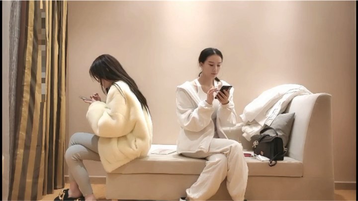 12月-探花☆③近期最高质量，高清拍摄双飞绝色外围