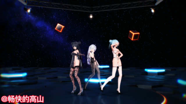 【R-18 MMD】初音弱音洛天依Source