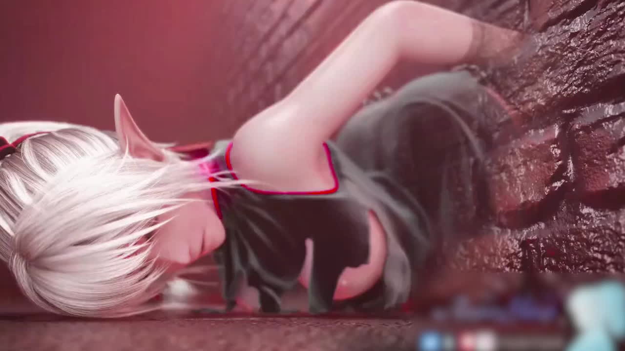 无尽的妖精他妈的精灵女孩被困在墙上体内射精 3色情红色妖精颜色