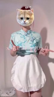 抖音变装风剪辑 性感裸体舞蹈扭动撩人身姿，丰满巨乳与翘臀肆意晃动