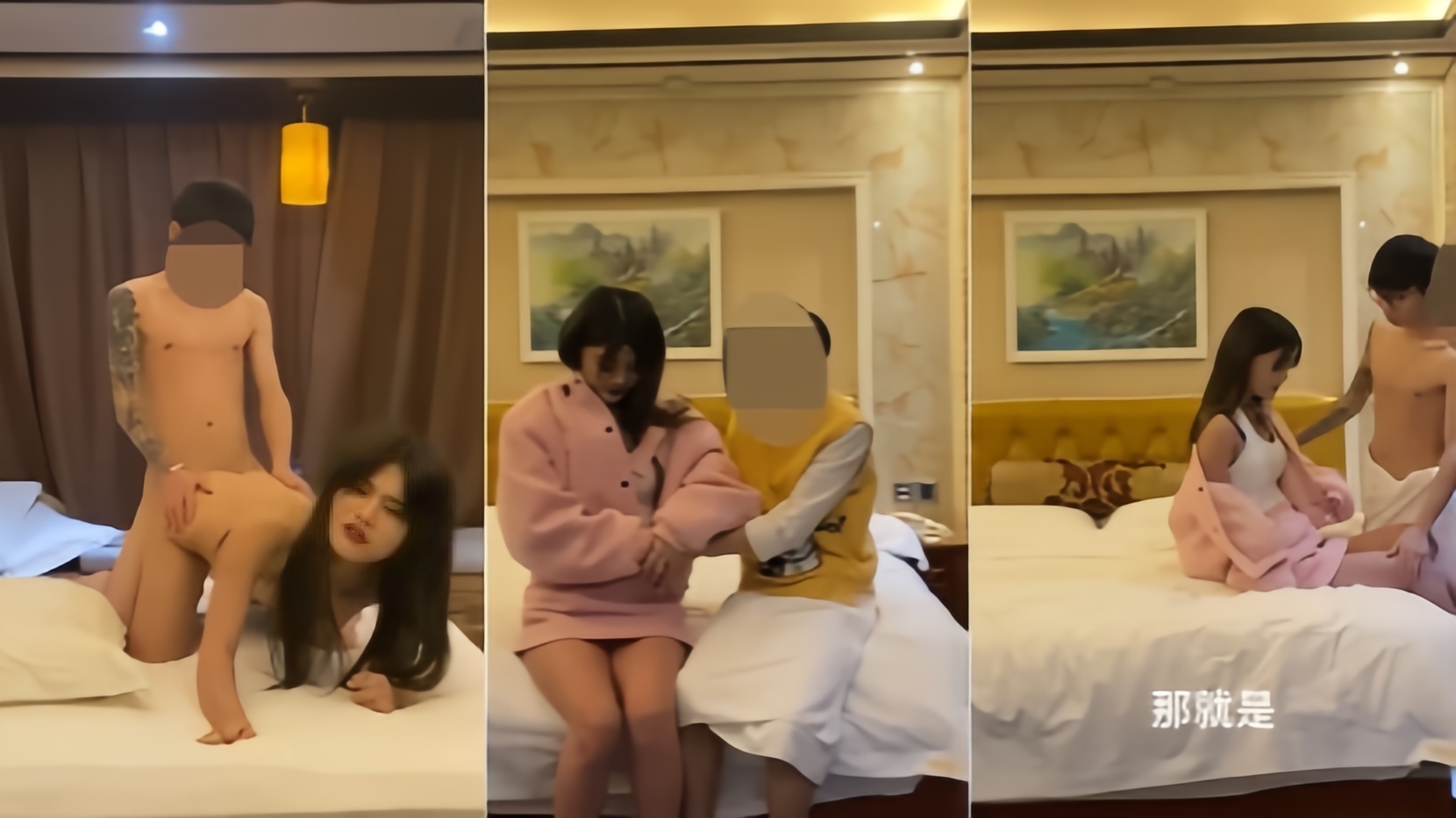 高颜值小姐姐 为了满足自己的虚荣心下海，被富二代花五千约到酒店爆操，对话相当精彩