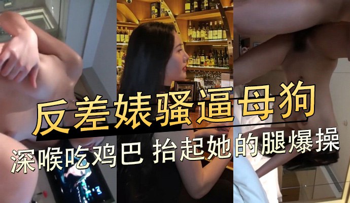反差婊骚逼母狗,深喉吃鸡巴 抬起她的腿爆操