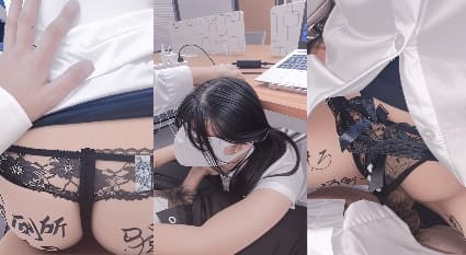 海角反差婊 胡九万 剧情新作 化身极品骚秘书被粉丝约到办公室直接开干 近距离猛插被操的淫叫不断 最后直接内射！