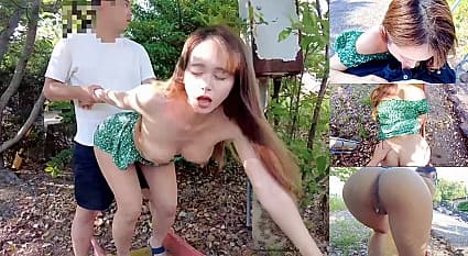 极品御姐约炮视频曝光 被炮友户外树林里后入狂草 反差感拉满了！