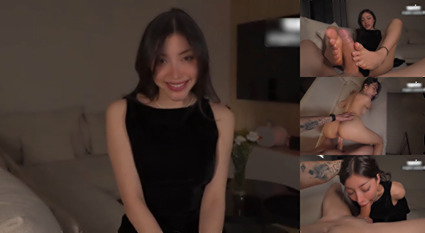 欧美白虎美女跪在床上 张开小嘴努力吞下那根又粗又长的巨屌！