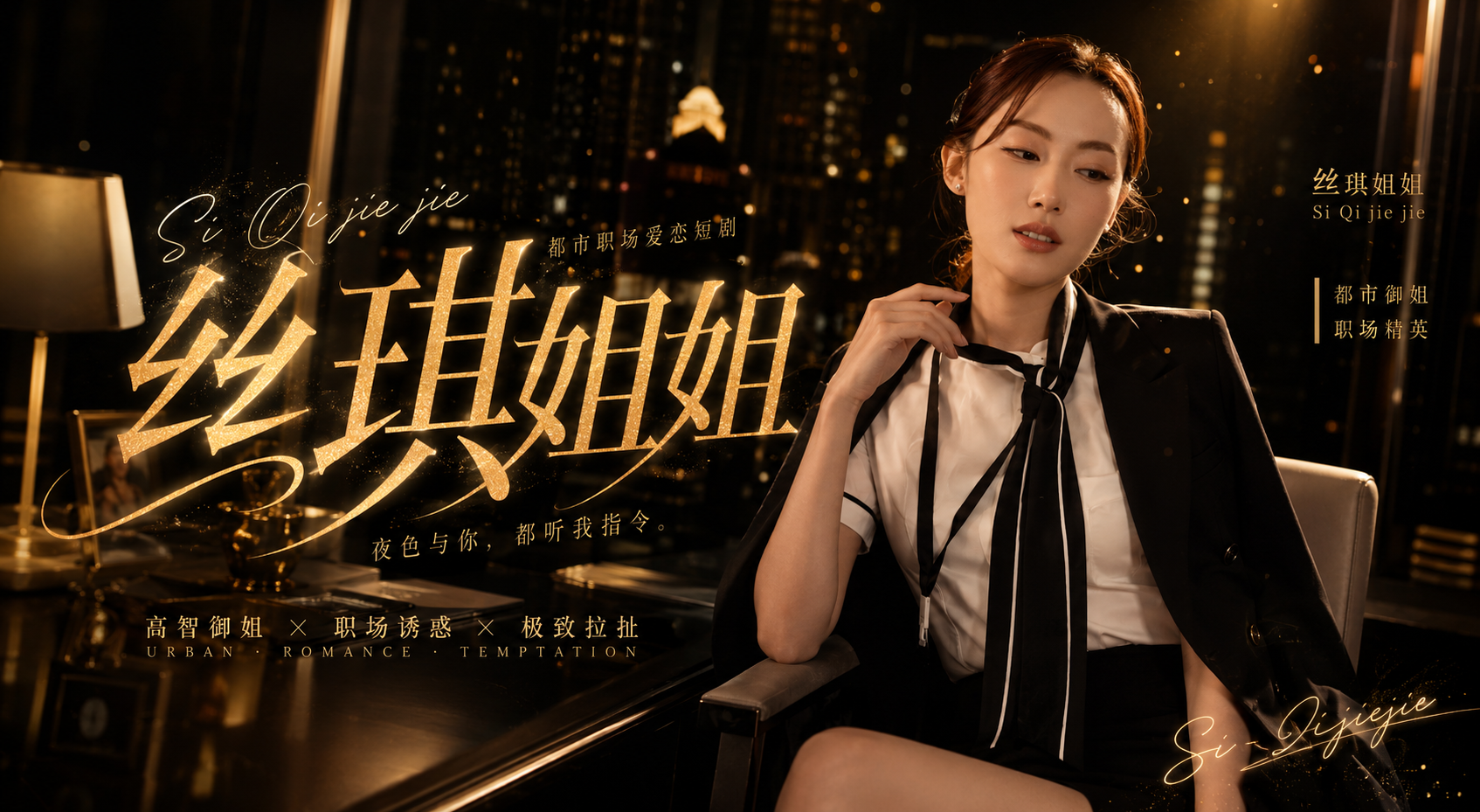 丝琪姐姐 客服小姐下班偷偷自慰 被老板发现后两人激烈缠绵 玩得特别投入