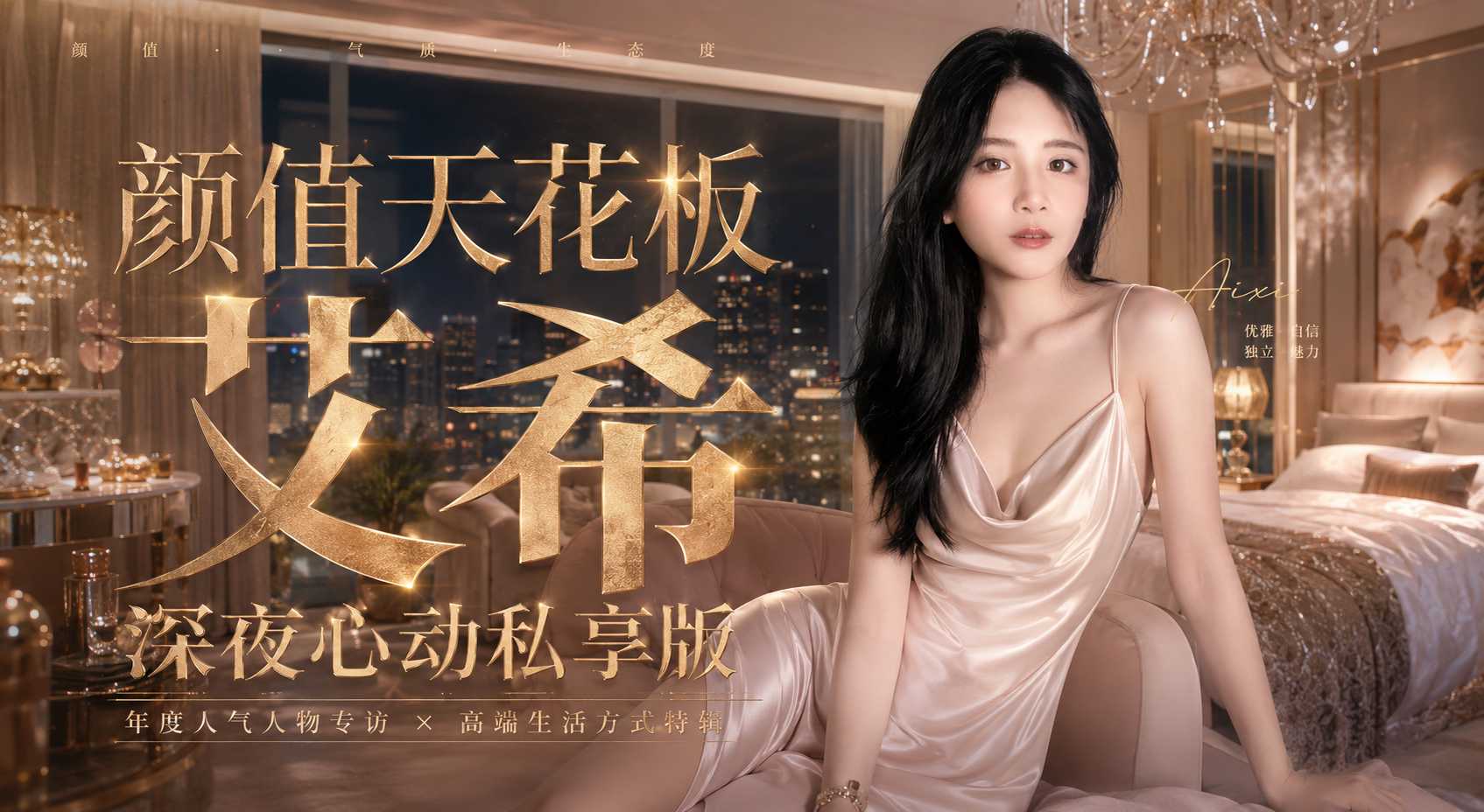 颜值天花板 艾希 深夜跪舔内射 极品女神主动献身画面香艳让人直咽口水