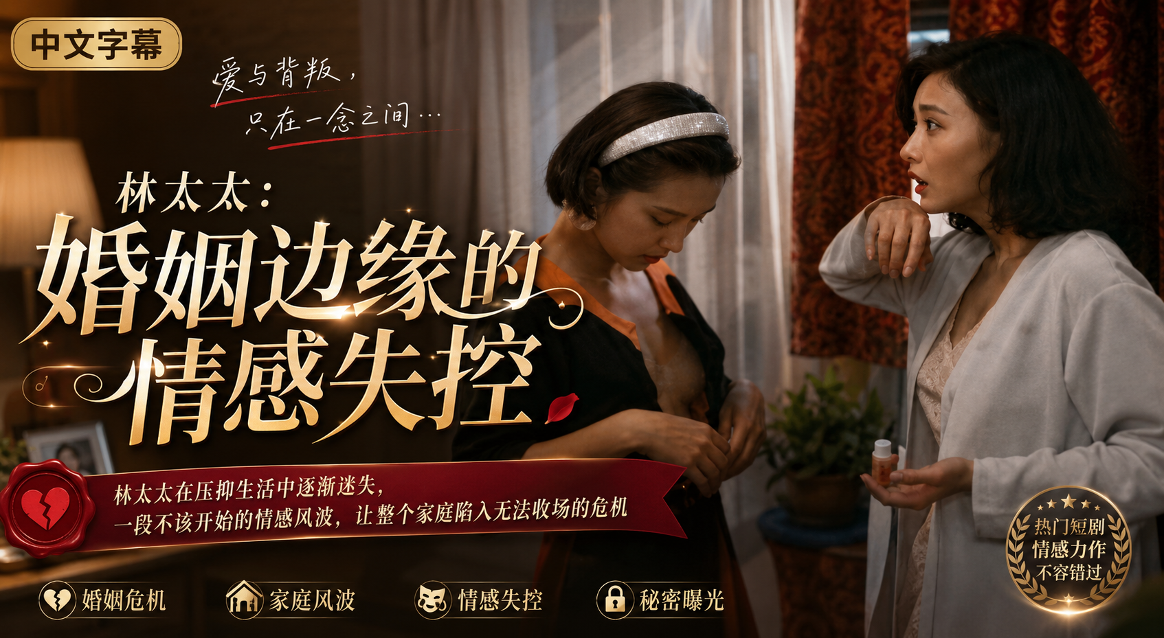 情不自禁 寂寞少妇叶玉卿压抑已久 深夜主动勾引男人疯狂做爱浪叫不止