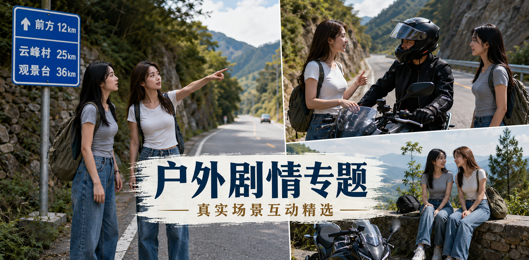 野战激情 户外勾引的专业户痴女帮大爷用手撸出来