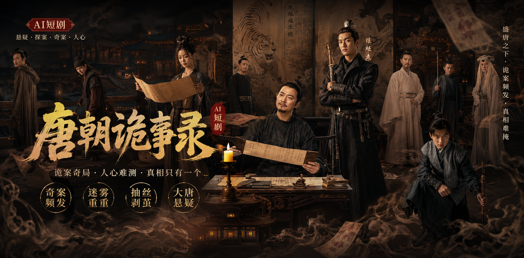 唐朝诡事录 宫殿乱斗名场面高能反差大秀 乱世红颜大戏让人一眼沦陷