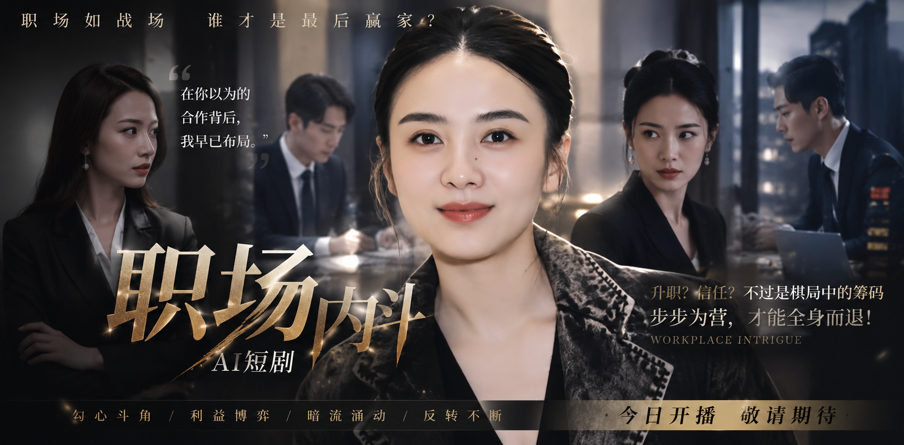 盛装 宋佳 宋祖儿 吕晓霖 李晓峰 依莎 职场内斗 AI短剧 深夜连看