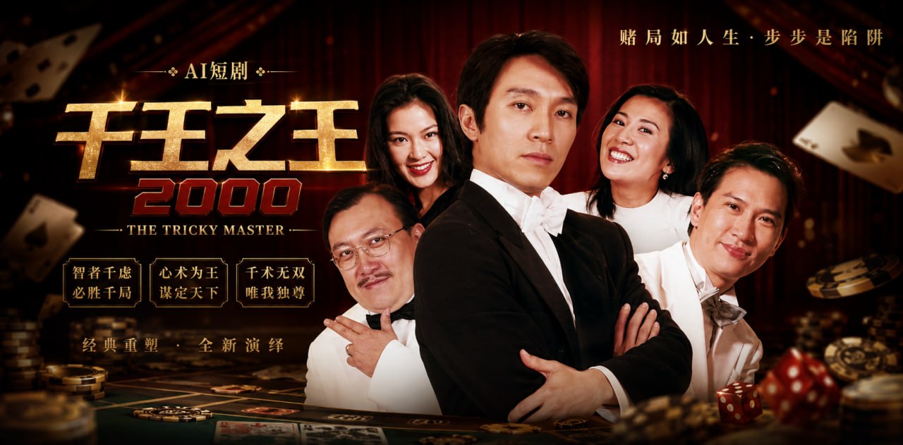 千王之王 AI魔改 周润发与女角赌局后肢体亲密情欲爆发 赌王暧昧戏码 ai短剧 经典赌片魔改激情故事让人肾上腺素飙升