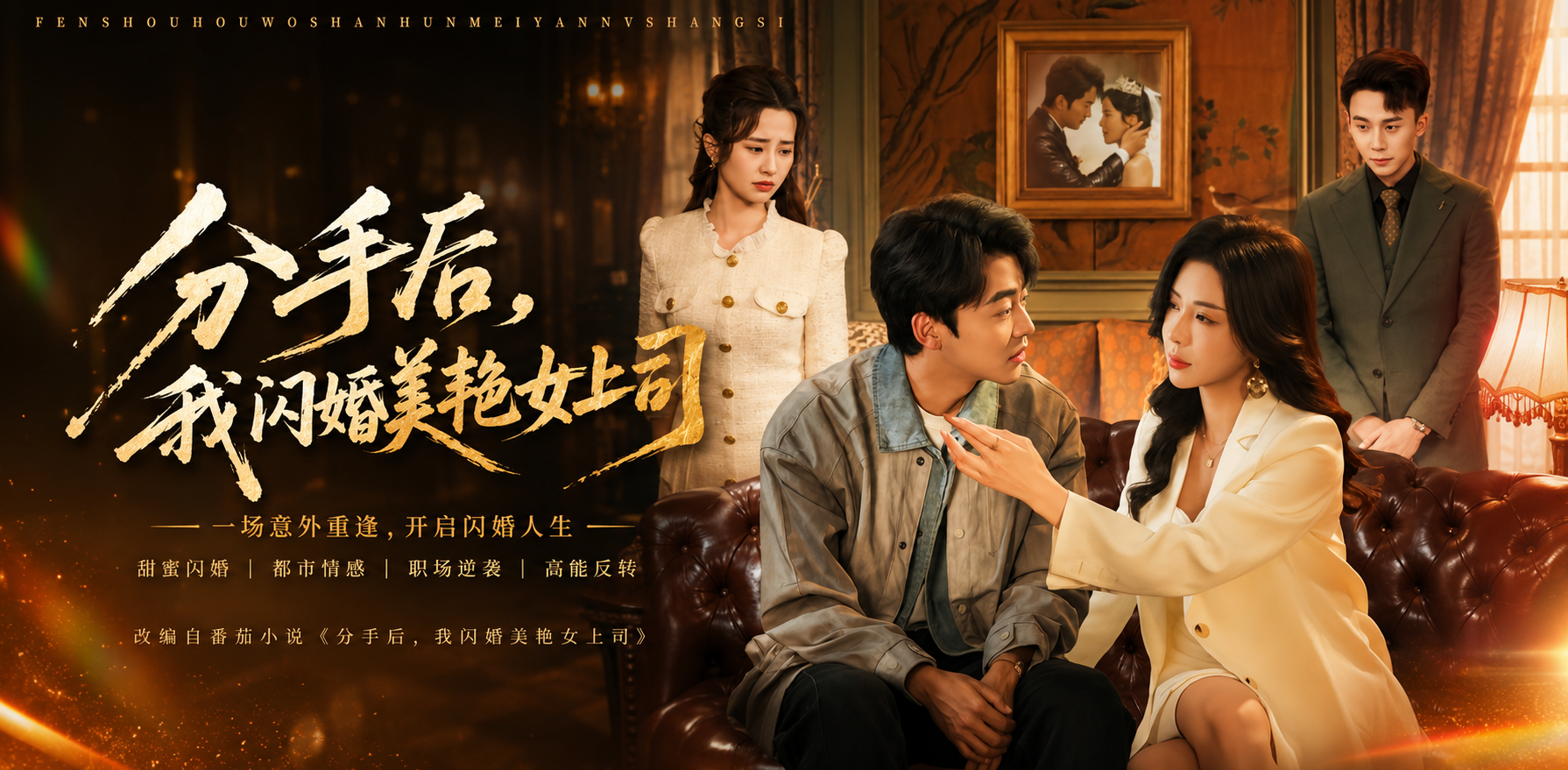 分手后 我闪婚美艳女上司 上集 陆辰与女上司闪婚开启新生活 AI短剧 他的逆袭故事太解气