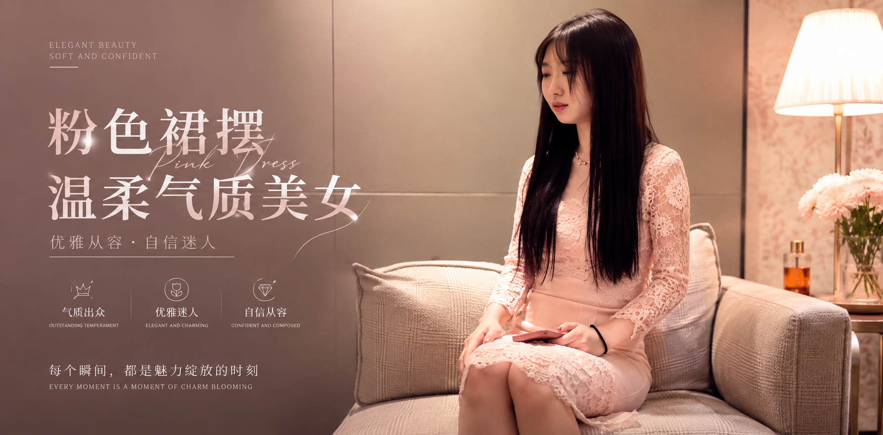 杏吧芬达 粉色小裙子苗条小妹妹 身材滑溜各种姿势配合