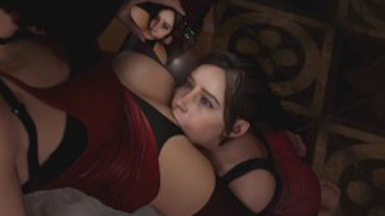 Futa 和女同性恋真棒色情动画！ 3D 视频游戏 性爱