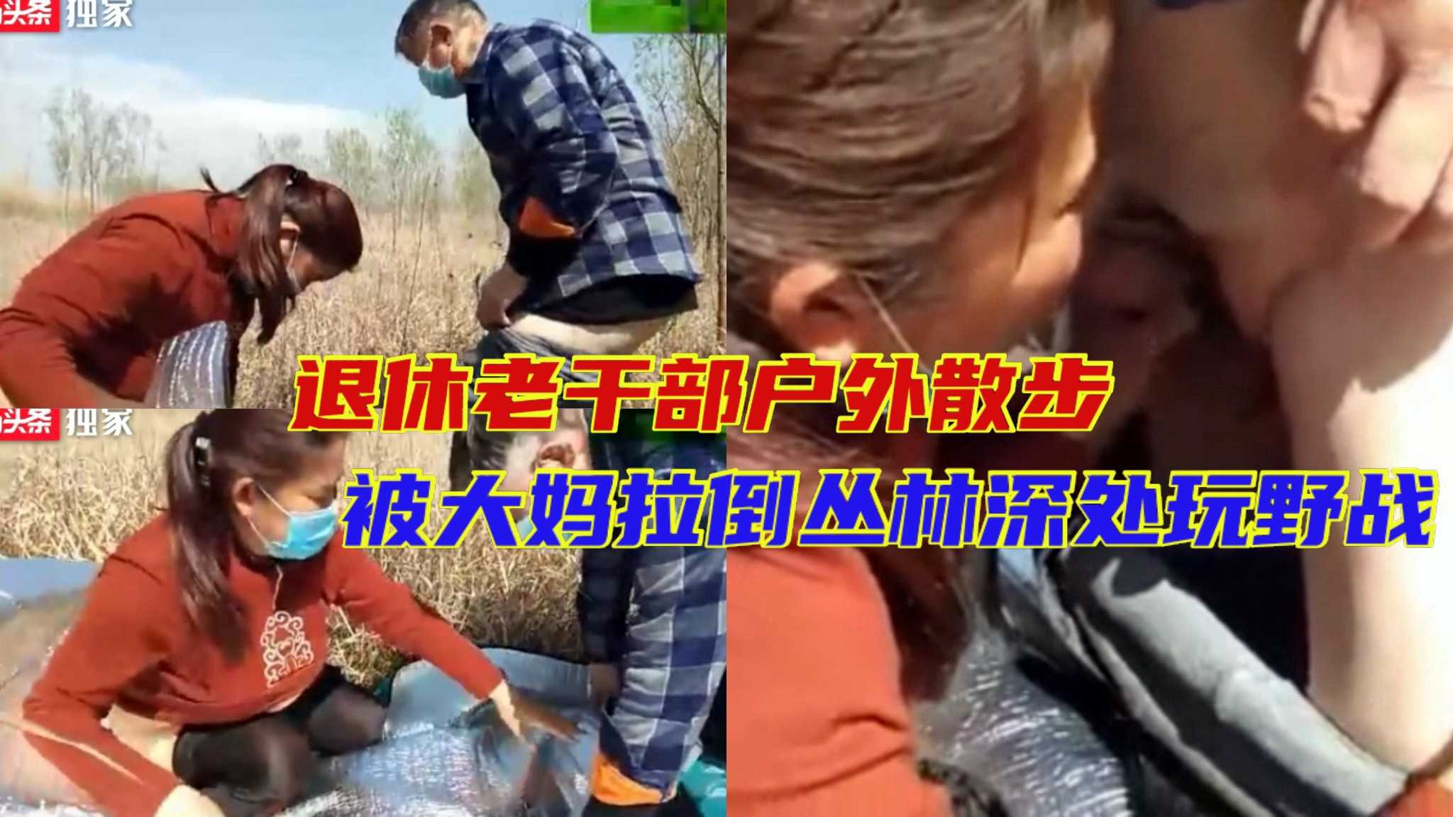 退休老干部户外散步，被大妈拉到丛林深处玩野战，对白搞笑刺激